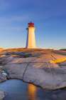 Peggys Cove Lighthouse, Nova Scotia, Canada. Art Print